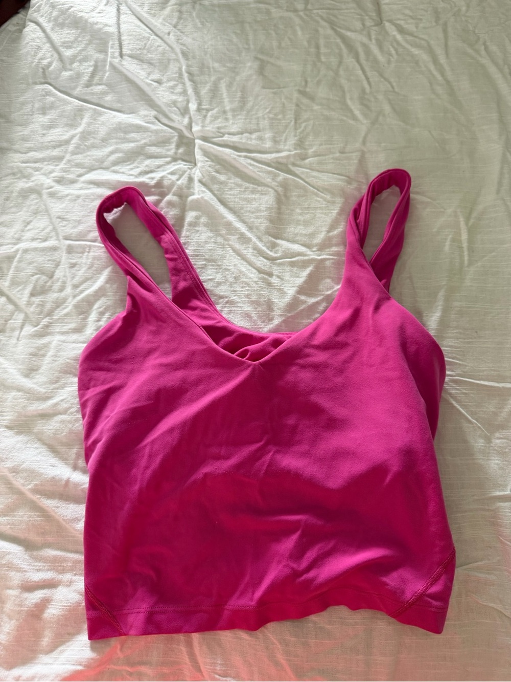 Hot Pink Lululemon align tank